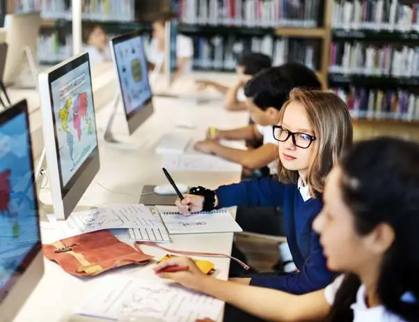 Advanced E-learning & IT Solutions – Smart Classrooms, LMS Development & Digital Education Services.